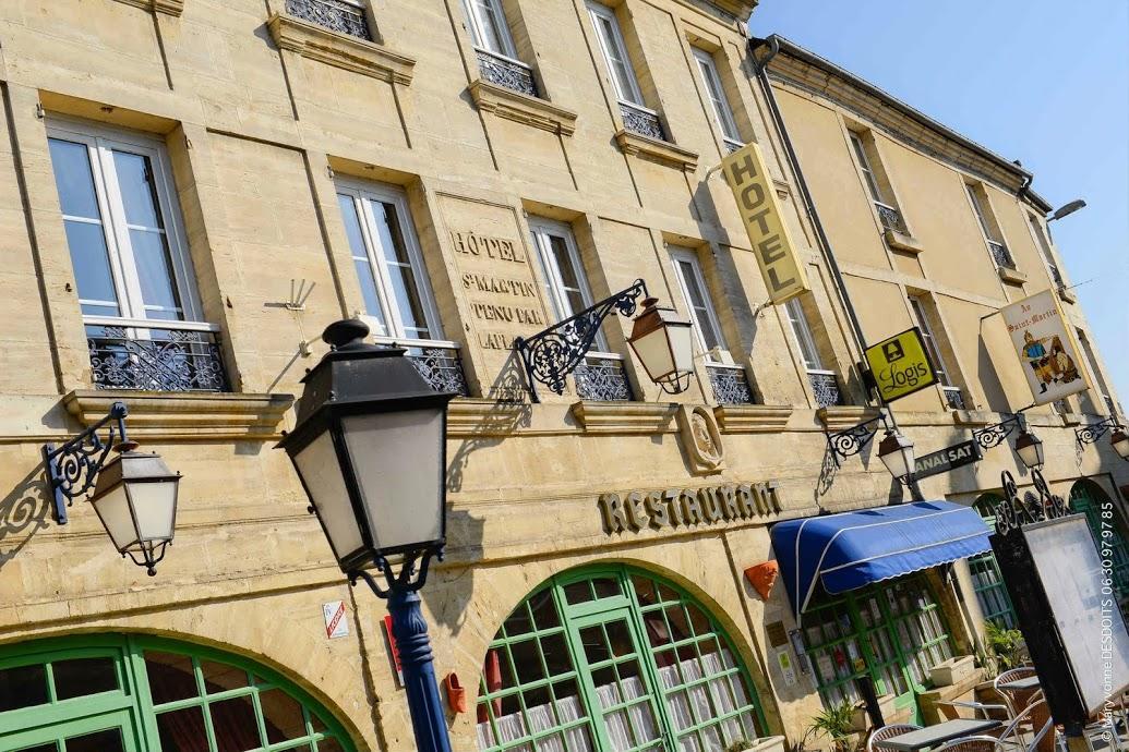 Hostellerie Saint Martin- Logis Hotel Et Restaurant Creully sur Seulles Eksteriør billede
