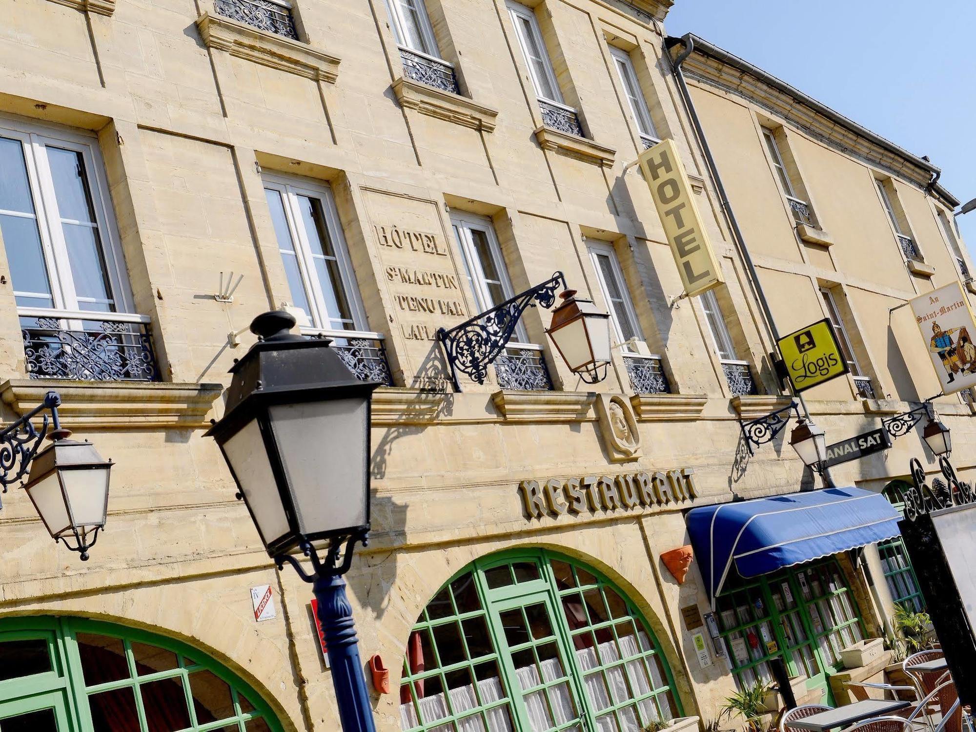 Hostellerie Saint Martin- Logis Hotel Et Restaurant Creully sur Seulles Eksteriør billede