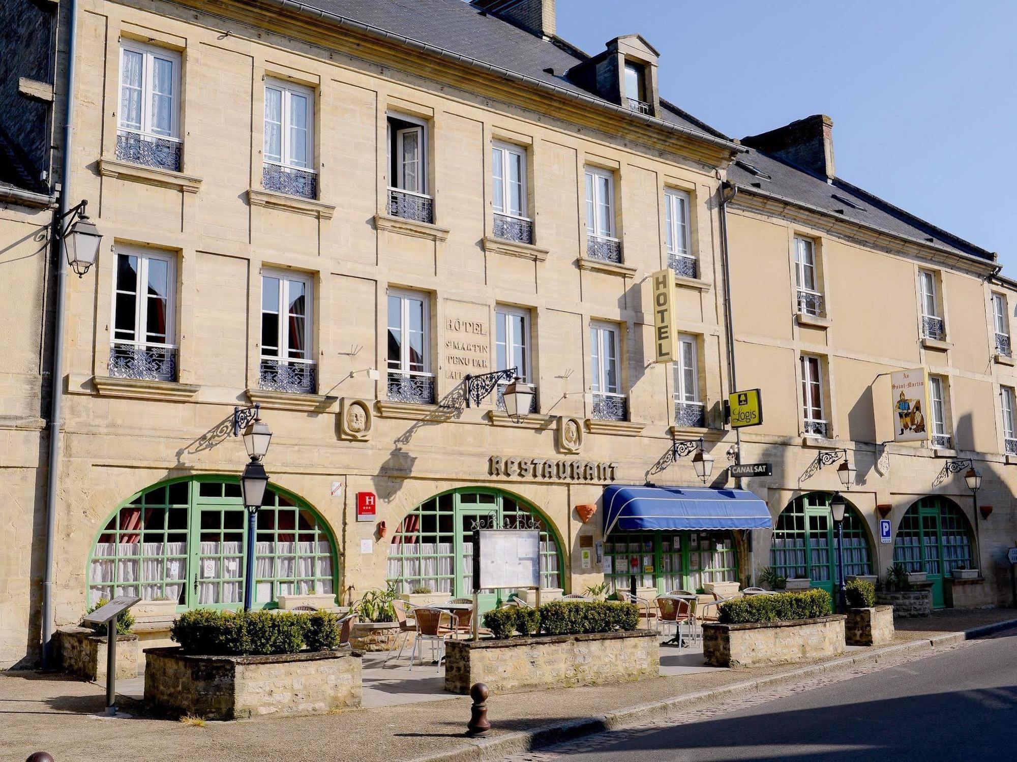 Hostellerie Saint Martin- Logis Hotel Et Restaurant Creully sur Seulles Eksteriør billede
